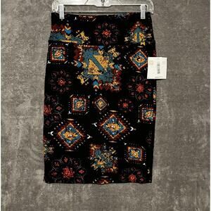 LuLaRoe South Western Pencil Straight Skirt Womens Size S Pull On Stretch NWT